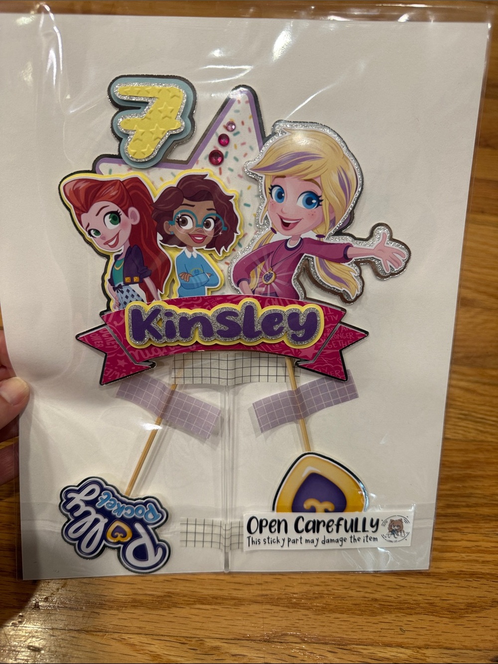 Polly Pocket Cake Topper Set for (7)